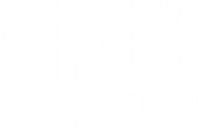 LINT interieur logo wit op zwart