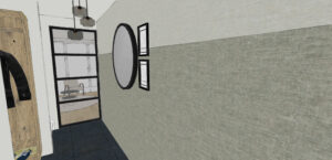 Interieuradvies Nieuwbouw Havenkwartier 3D tekening 1