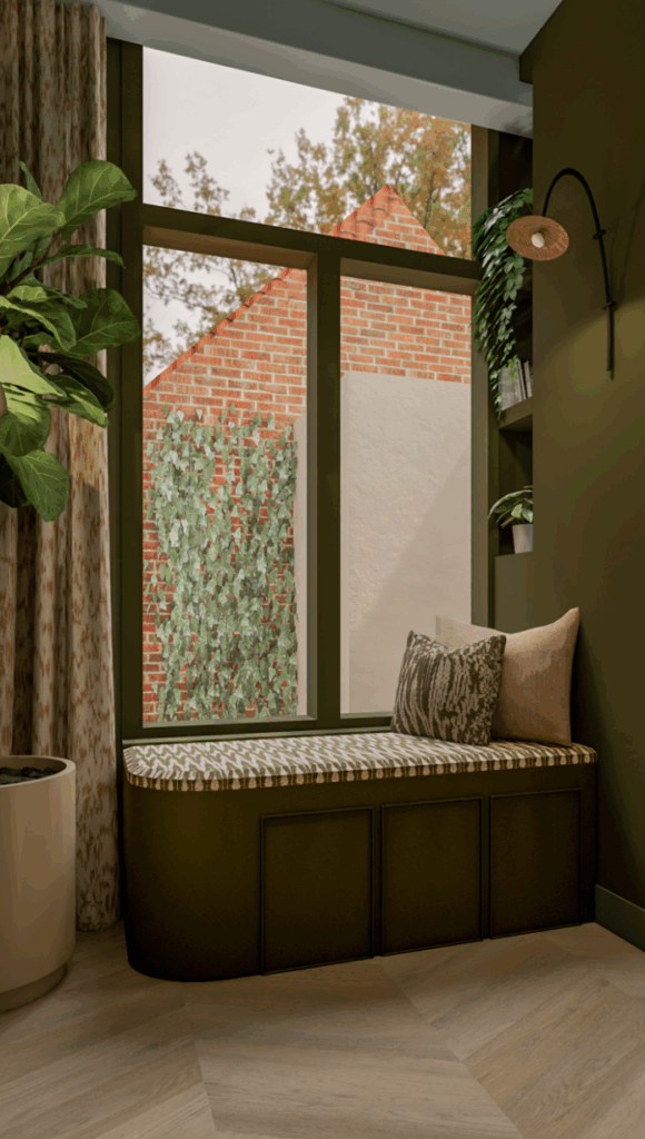 Interieuradvies Middelharnis woonkamer raamzitje