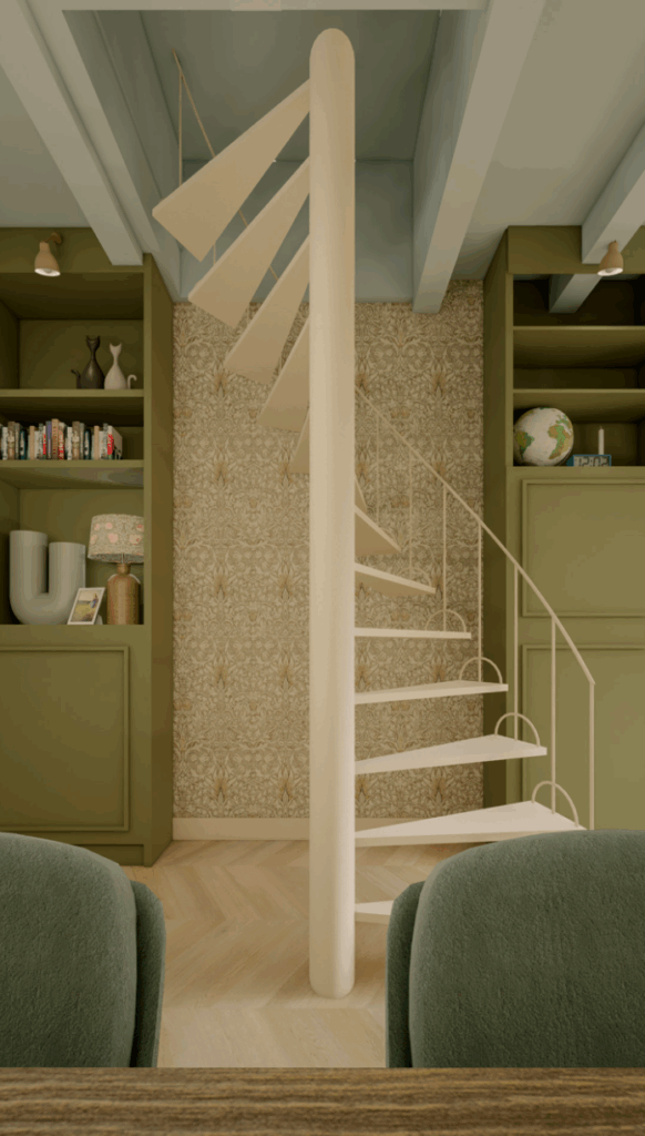 Interieuradvies Middelharnis woonkamer trap